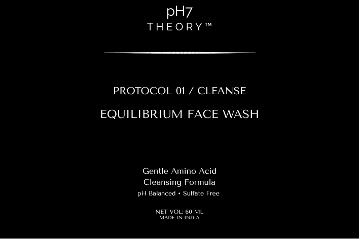 Protocol 01 / Cleanse — Equilibrium Face Wash