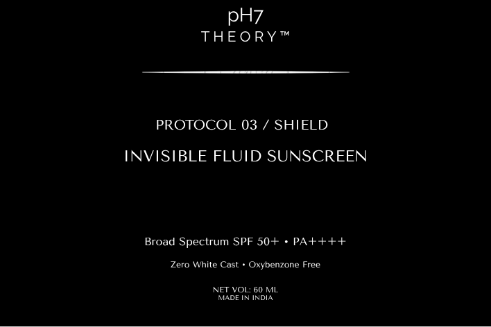 Protocol 03 / Shield — Invisible Fluid Sunscreen